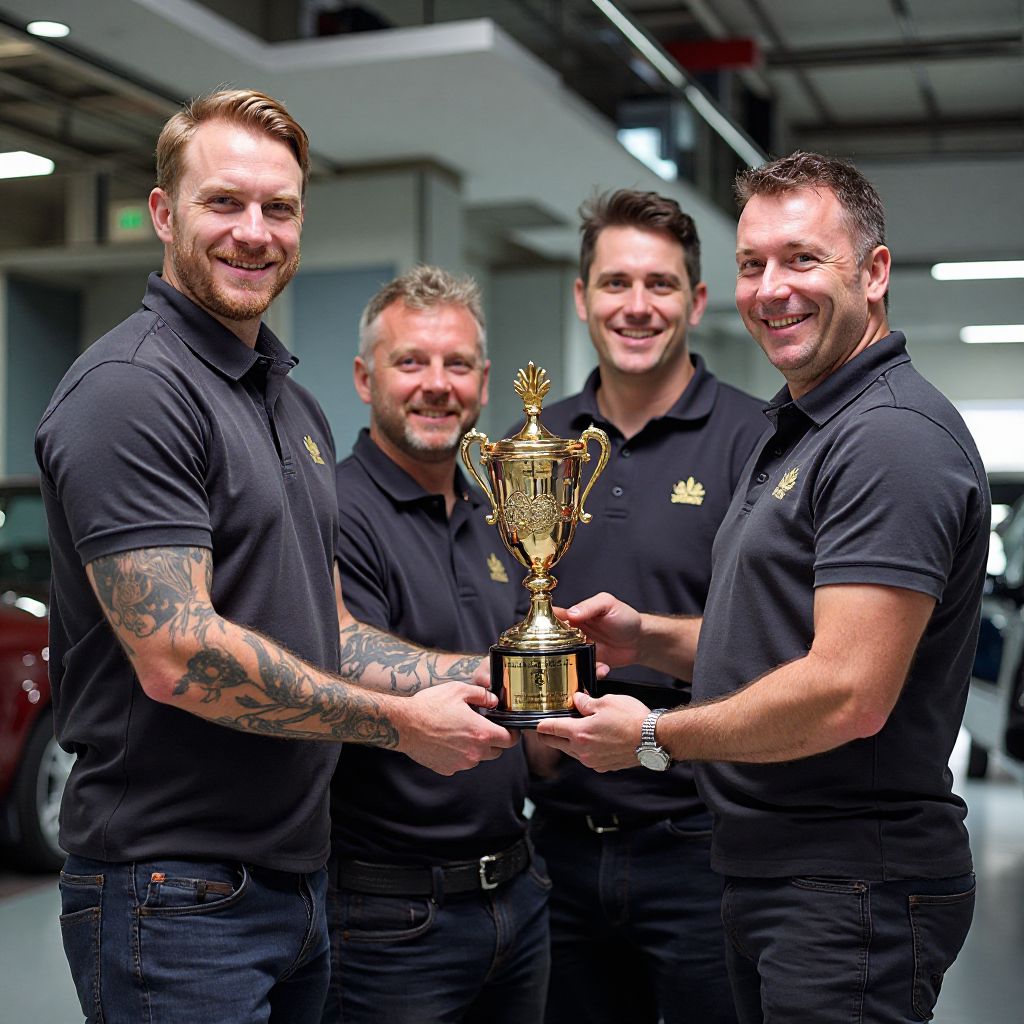 Předávání ceny za kvalitu služeb