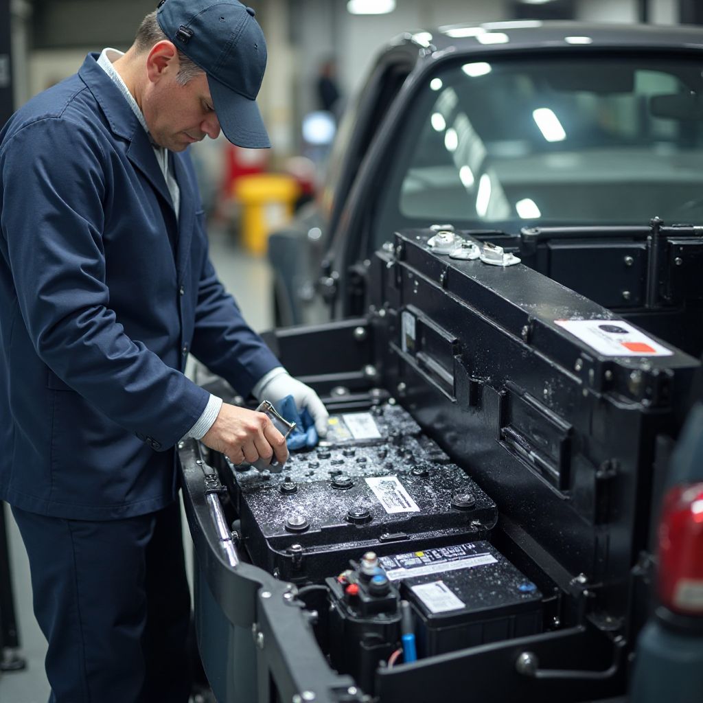 Čištění elektromobilů