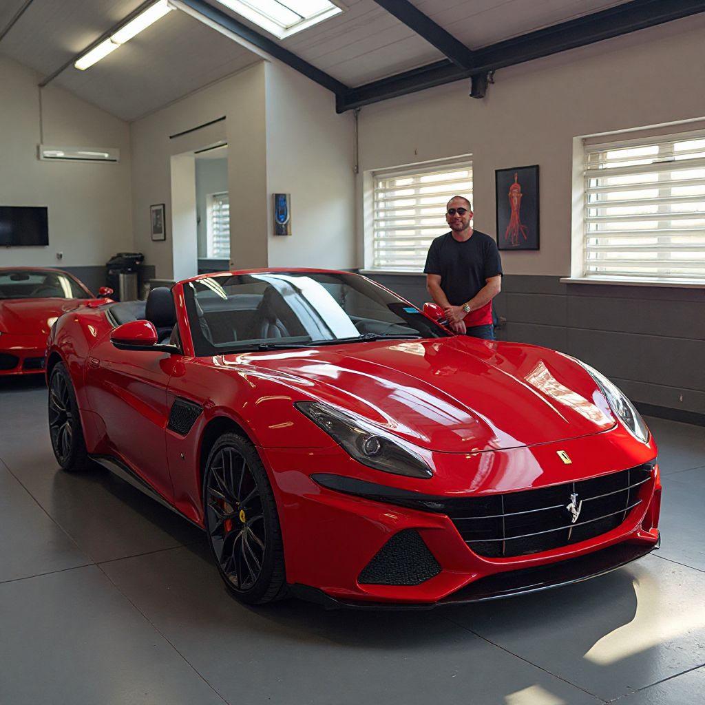 Martin Horák s Ferrari